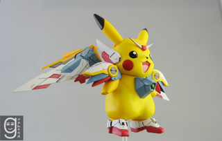 Illustration for article titled Pikachu Meets Gundam Meets Holy Crap